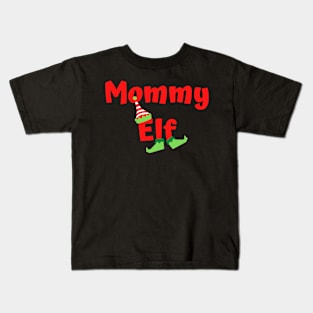 mommy elf Kids T-Shirt